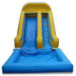 18 ft dry slide (wet option)